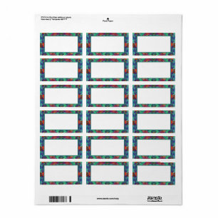 Narly Hippie- open framed Label