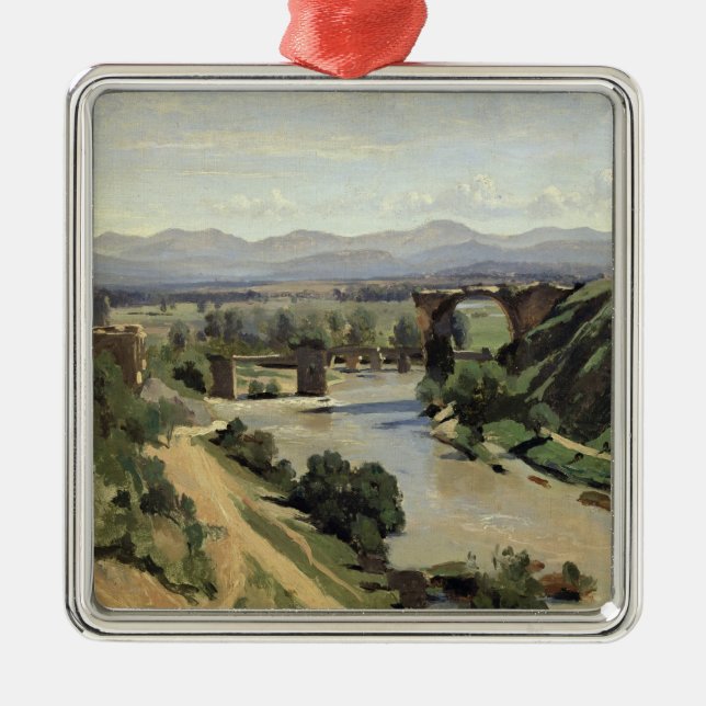 Narni, The Bridge of Augustus over the Nera Metal Tree Decoration (Front)