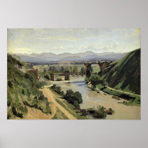 Narni, The Bridge of Augustus over the Nera Poster
