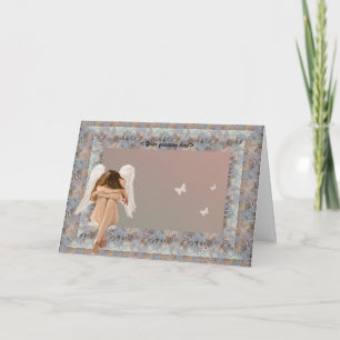 Narnia Angel frame. Card