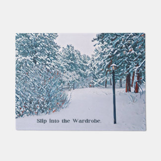 Narnia Inspired  Doormat