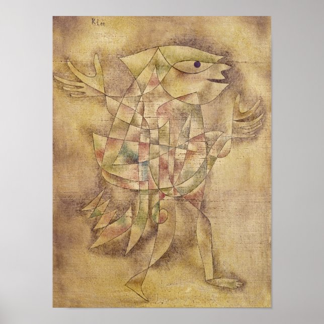 Narr in Trance, 1929 by Paul Klee Poster (Front)