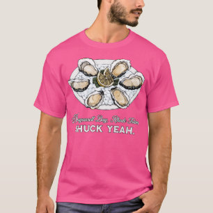Narragansett Bay Rhode Island Funny Shuck Yeah Vac T-Shirt
