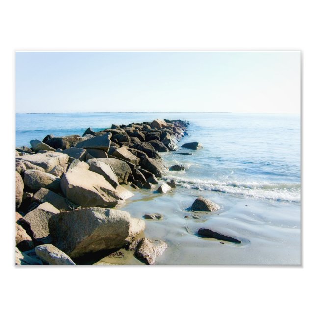 Narragansett Rhode Island Beach Print (Front)