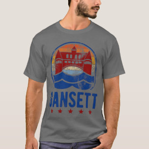 Narragansett Rhode Island Gansett Retro Vintage T-Shirt