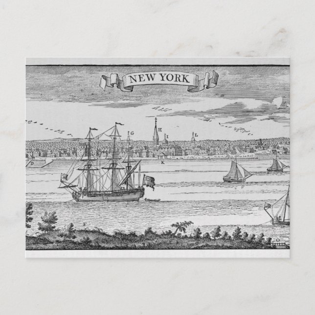 Narrative and Critical History of America' Postcard (Front)