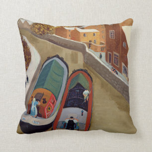 Narrow Boats Cushion