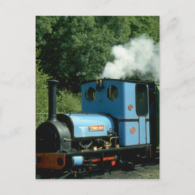 Narrow Gauge Railway, Llanberis Postcard (Front)