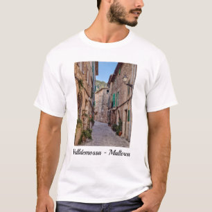 Narrow street in Valldemossa village - Mallorca T-Shirt