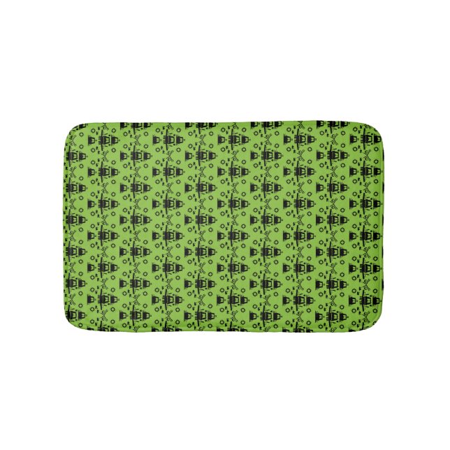 Narrowboat -  Accessories - Canal Boat Gifts Doorm Bath Mat (Front)