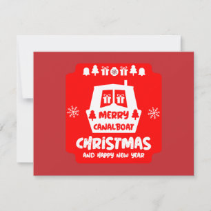 Narrowboat Canal Christmas Xmas Gifts