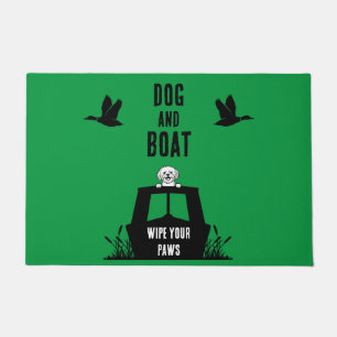 Narrowboat Canalboat Dog Owner Doormat