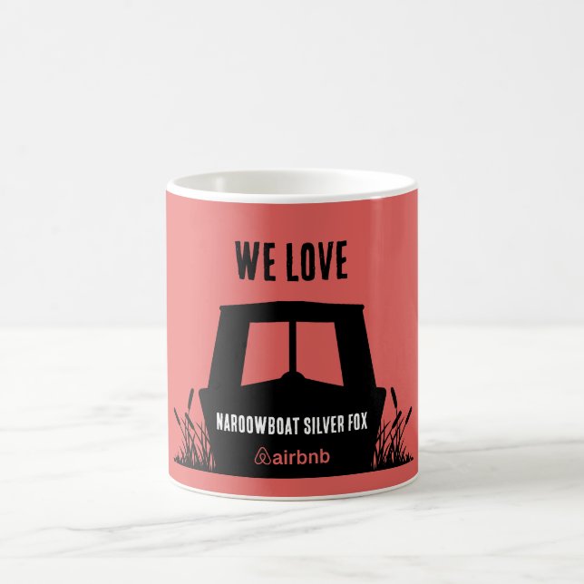 Narrowboat Canalboat For Rent Coffee Mug (Center)