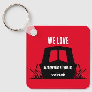 Narrowboat Canalboat For Rent Key Ring