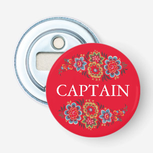 Narrowboat Captain Bottle Opener