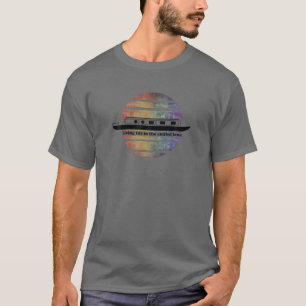 NARROWBOAT . Cool Chilled Out . CANAL BOAT, BARGE T-Shirt