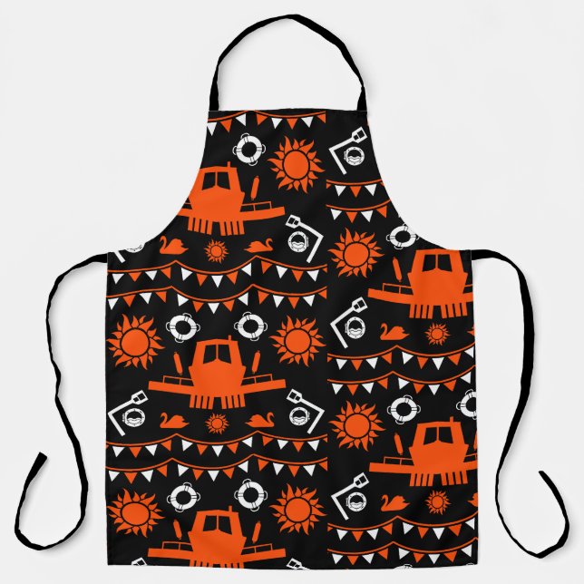 Narrowboat Decor And Gifts Apron (Front)