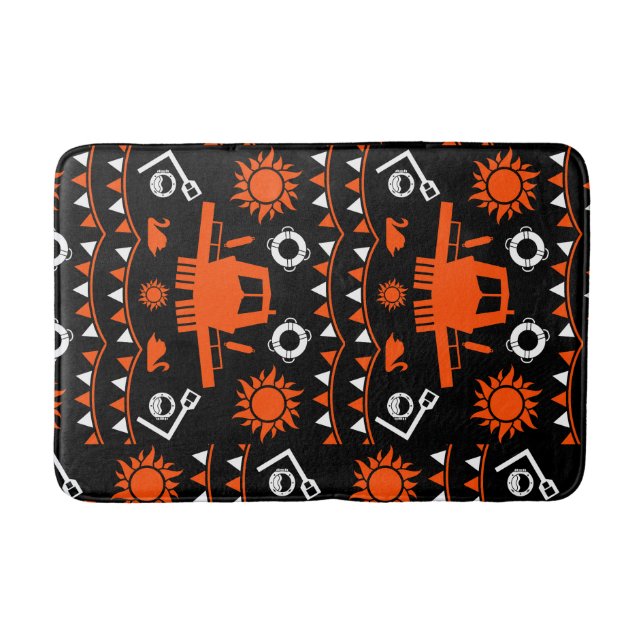 Narrowboat Decor And Gifts Bath Mat (Front)