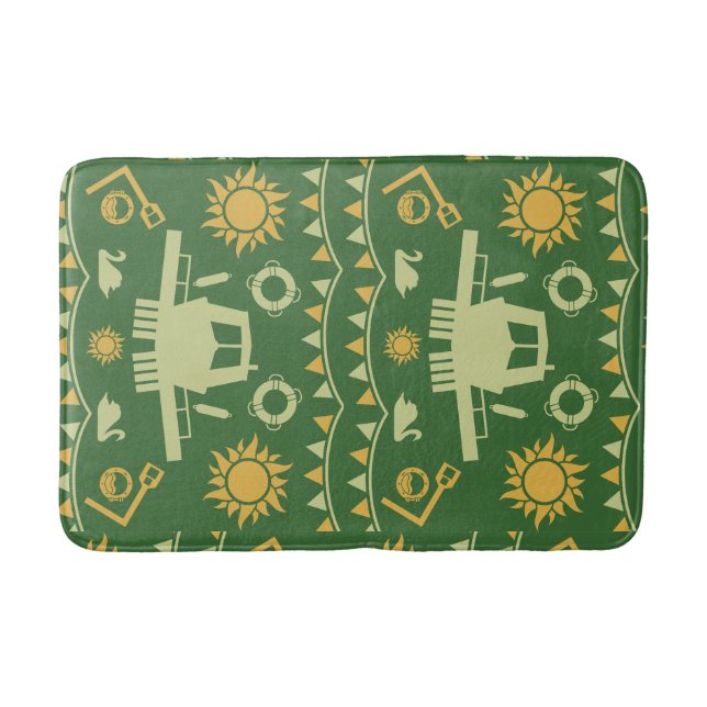 Narrowboat Decor And Gifts Bath Mat (Front)