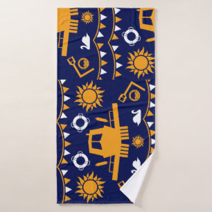 Narrowboat Decor And Gifts Bath Towel
