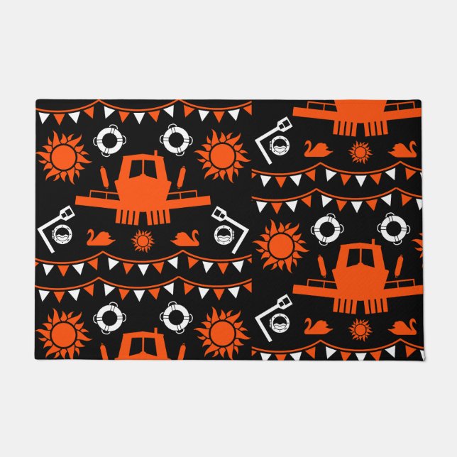 Narrowboat Decor And Gifts Doormat (Front)