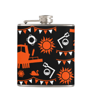 Narrowboat Decor And Gifts Hip Flask