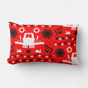 Narrowboat Decor And Gifts Lumbar Cushion
