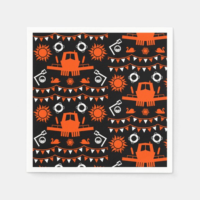 Narrowboat Decor And Gifts Napkin (Front)