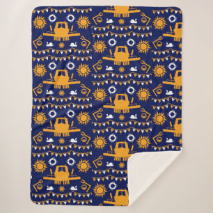 Narrowboat Decor And Gifts Sherpa Blanket