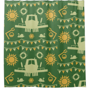 Narrowboat Decor And Gifts Shower Curtain