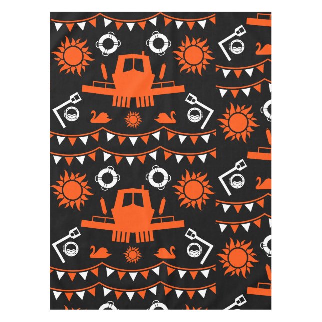 Narrowboat Decor And Gifts Tablecloth (Front)