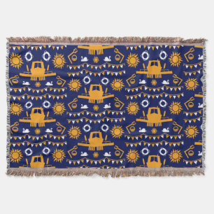 Narrowboat Decor And Gifts Throw Blanket