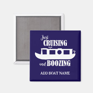 Narrowboat Funny Drinking Quote Galley Magnet