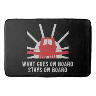 Narrowboat Gift Ideas Bath Mat