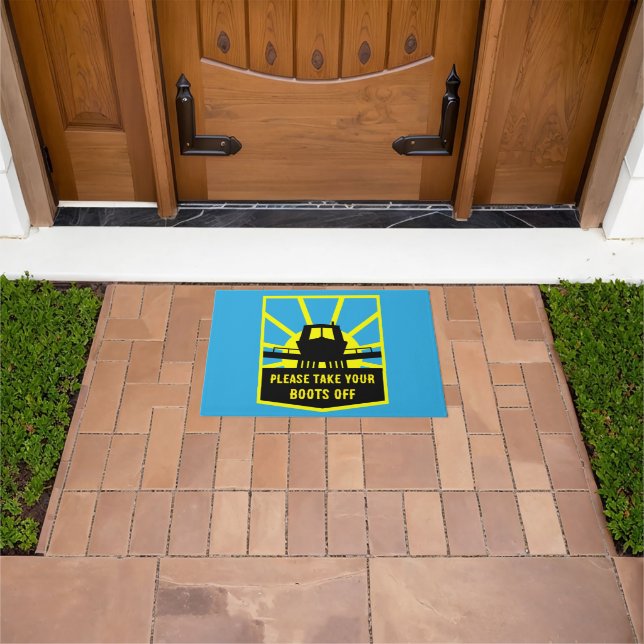 Narrowboat Gift Ideas Doormat (Outdoor)