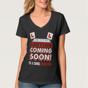 Narrowboat Idea For Men & Canal Boat For Barge Boa T-Shirt