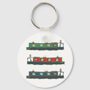 Narrowboat Key Ring