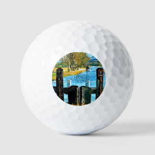 NARROWBOAT LOCK GOLF BALLS