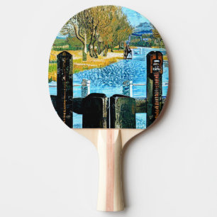 NARROWBOAT LOCK PING PONG PADDLE