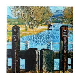 NARROWBOAT LOCK TILE