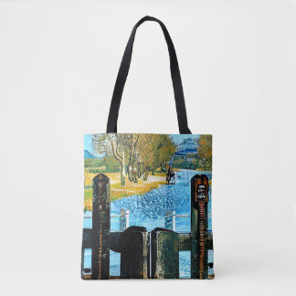 NARROWBOAT LOCK TOTE BAG