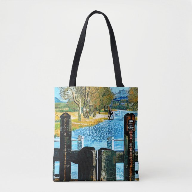 NARROWBOAT LOCK TOTE BAG (Front)