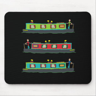 Narrowboat Mouse Mat