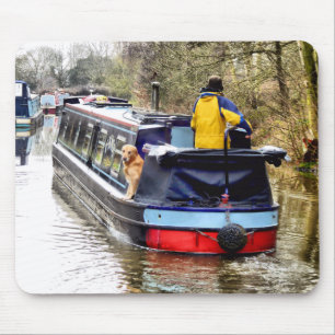 NARROWBOAT MOUSE MAT