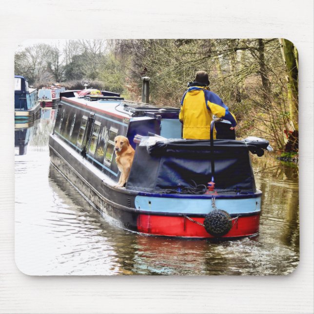 NARROWBOAT MOUSE MAT (Front)