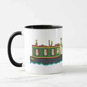 Narrowboat Mug
