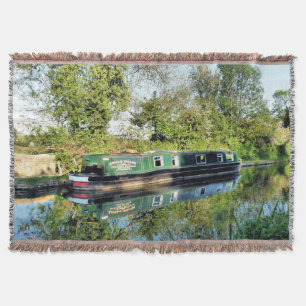 NARROWBOAT THROW BLANKET