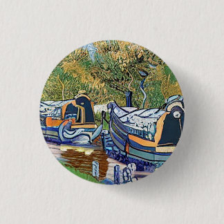 NARROWBOATS 3 CM ROUND BADGE