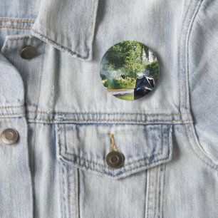 NARROWBOATS 6 CM ROUND BADGE