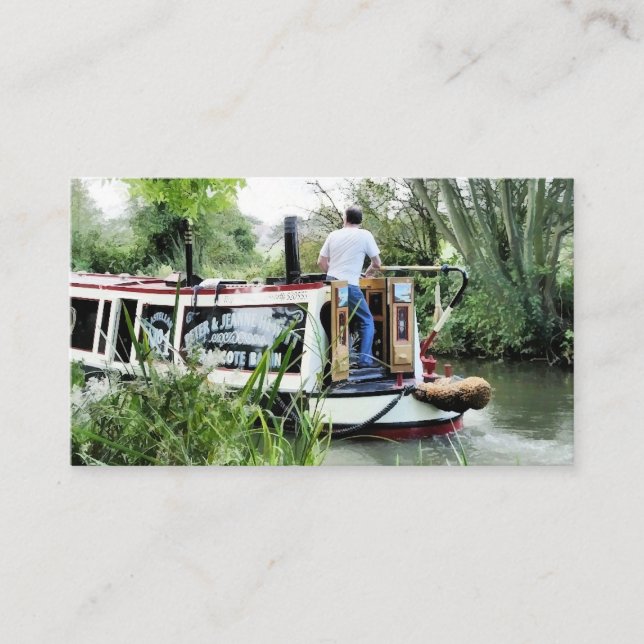 NARROWBOATS BUSINESS CARD (Front)